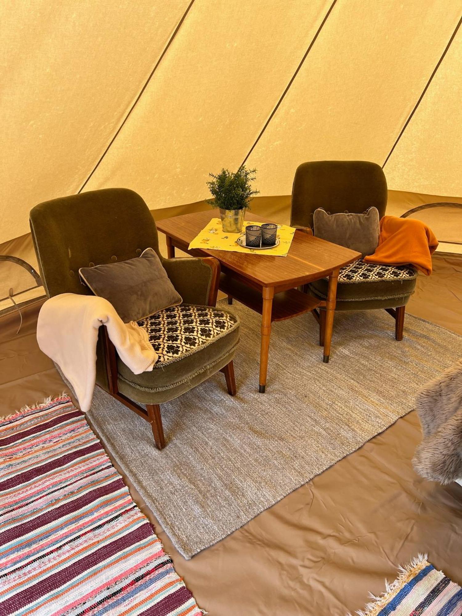 Отель Hommen Gard Glamping Рисёр Экстерьер фото